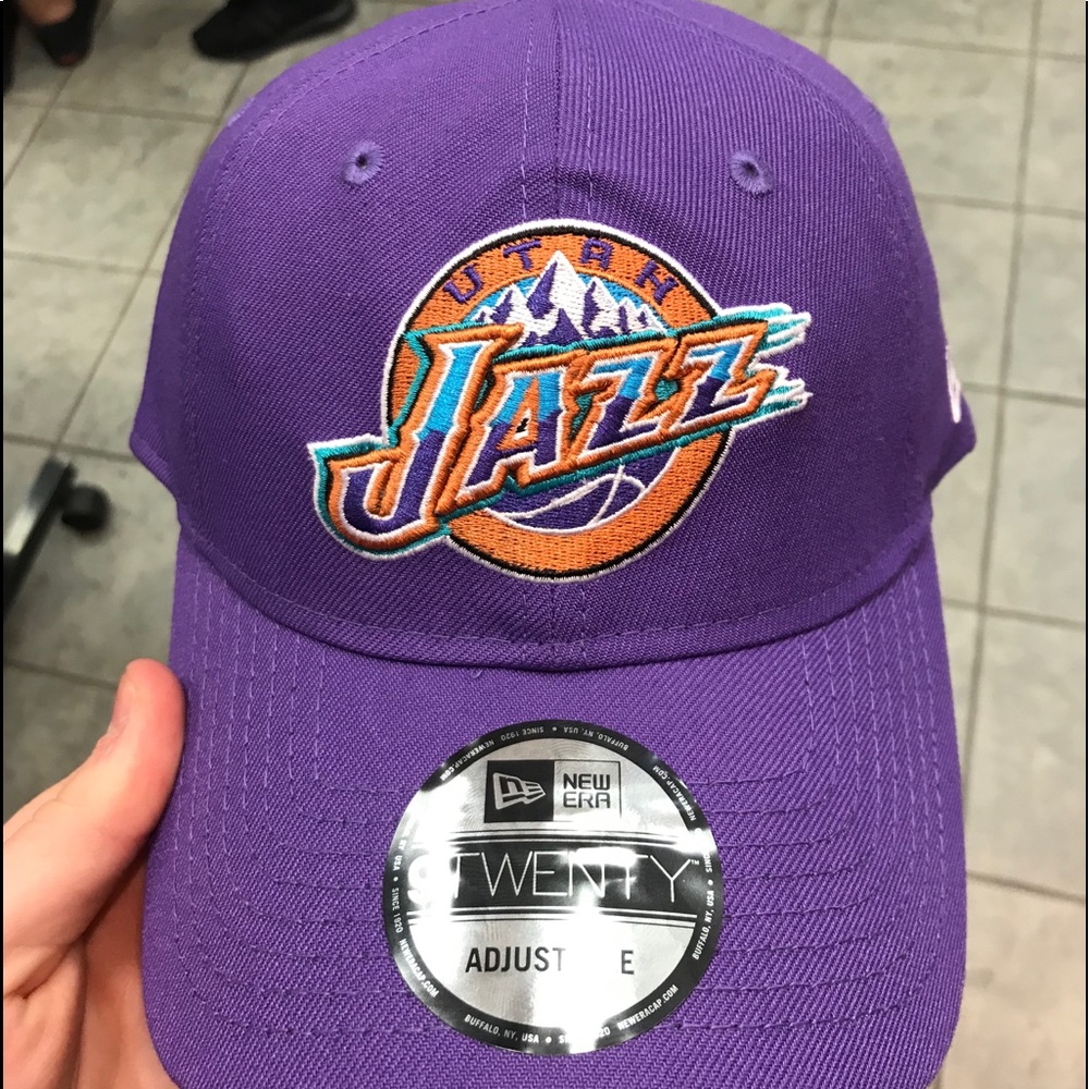 UTAH JAZZ X NEW ERA ADJUSTABLE HAT